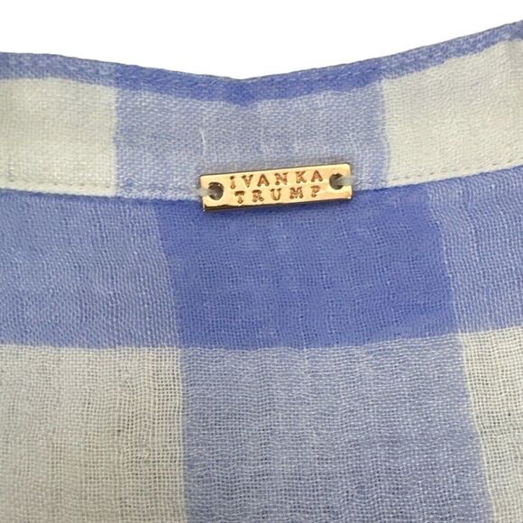 Ivanka Tramp Checkered Shirt - Picture 6 of 10